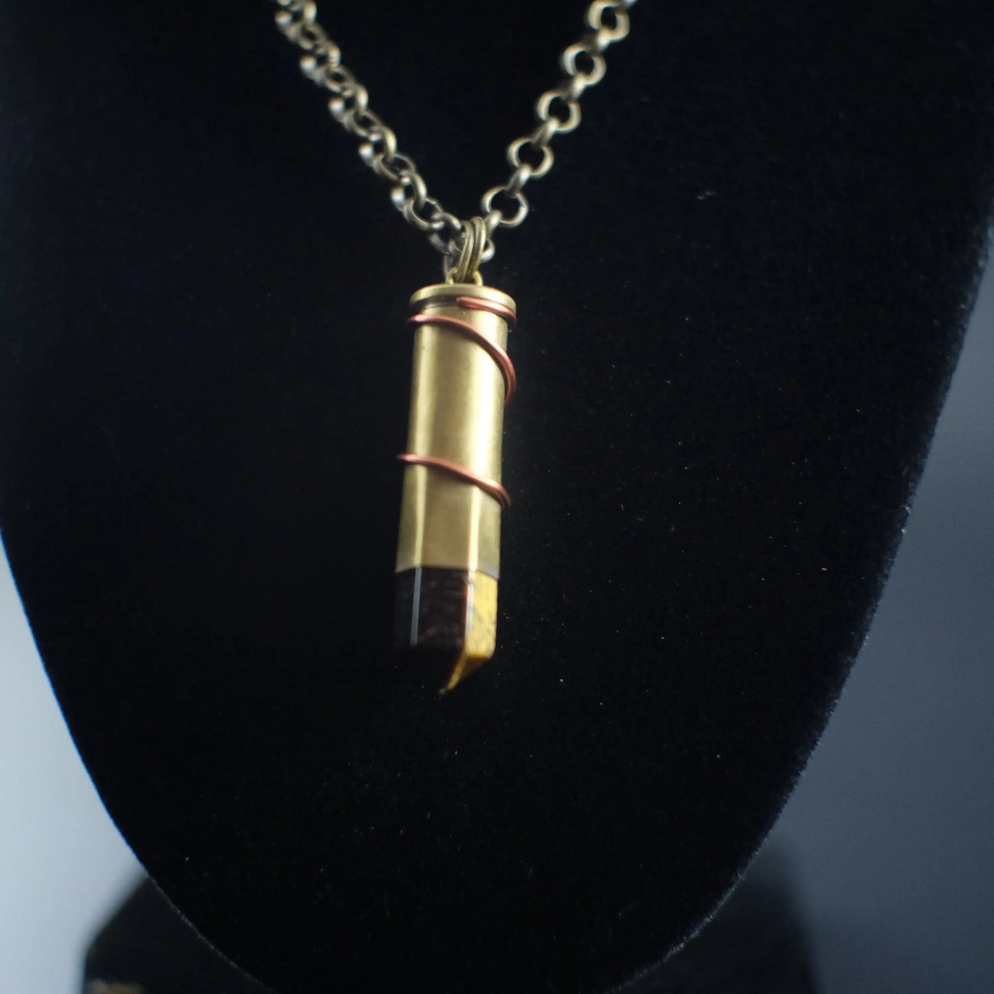 Eye Of The Tigers Eye Pendulum Necklace Urban Alcatraz ™