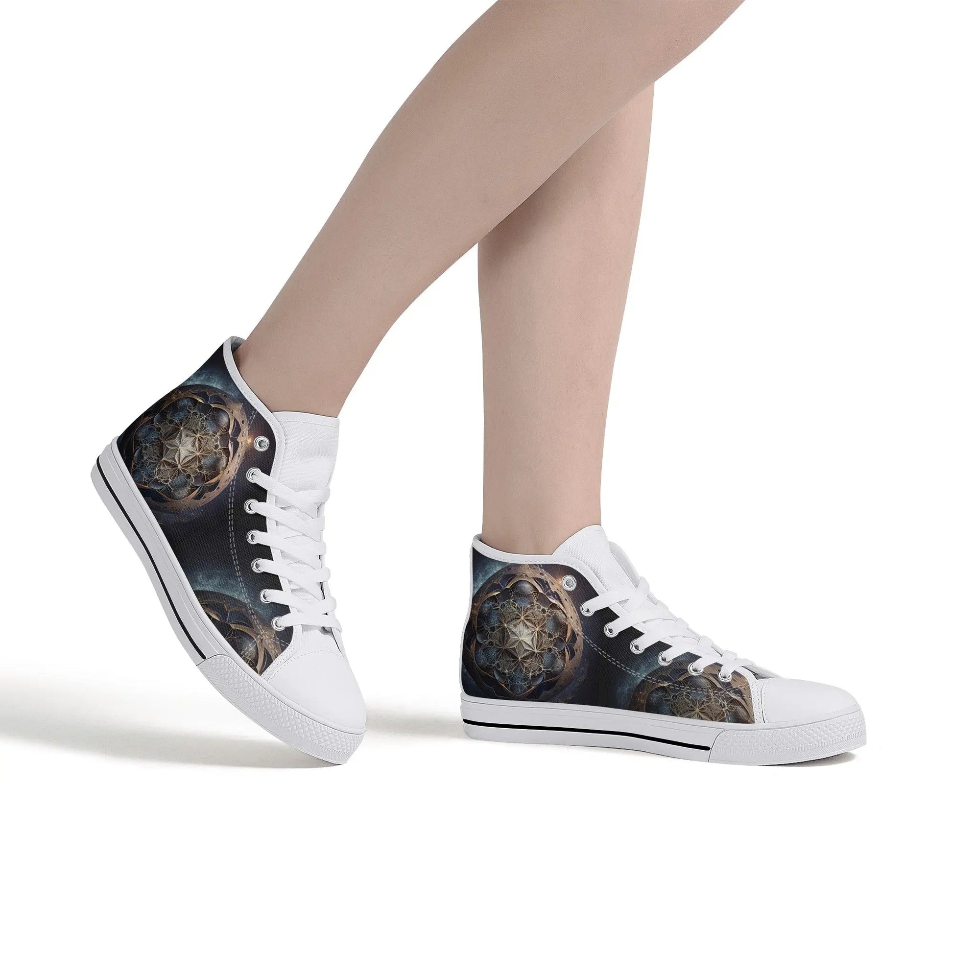 Women's High Top Canvas Shoes Pop