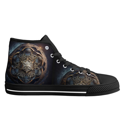 Women's High Top Canvas Shoes Pop