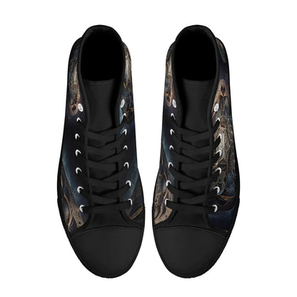 Women's High Top Canvas Shoes Pop